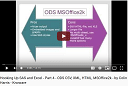 Video 4 -ODS CSV, XML, HTML, MS Office2000