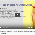 Video 1 – Introduction to SAS Global Forum and High Performance Computing