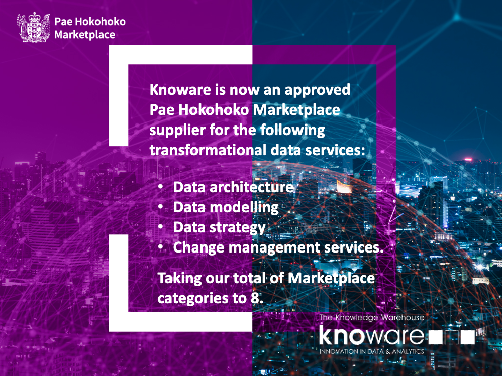 Knoware approved as a supplier for an additional 4 services on Pae Hokohoko|Marketplace