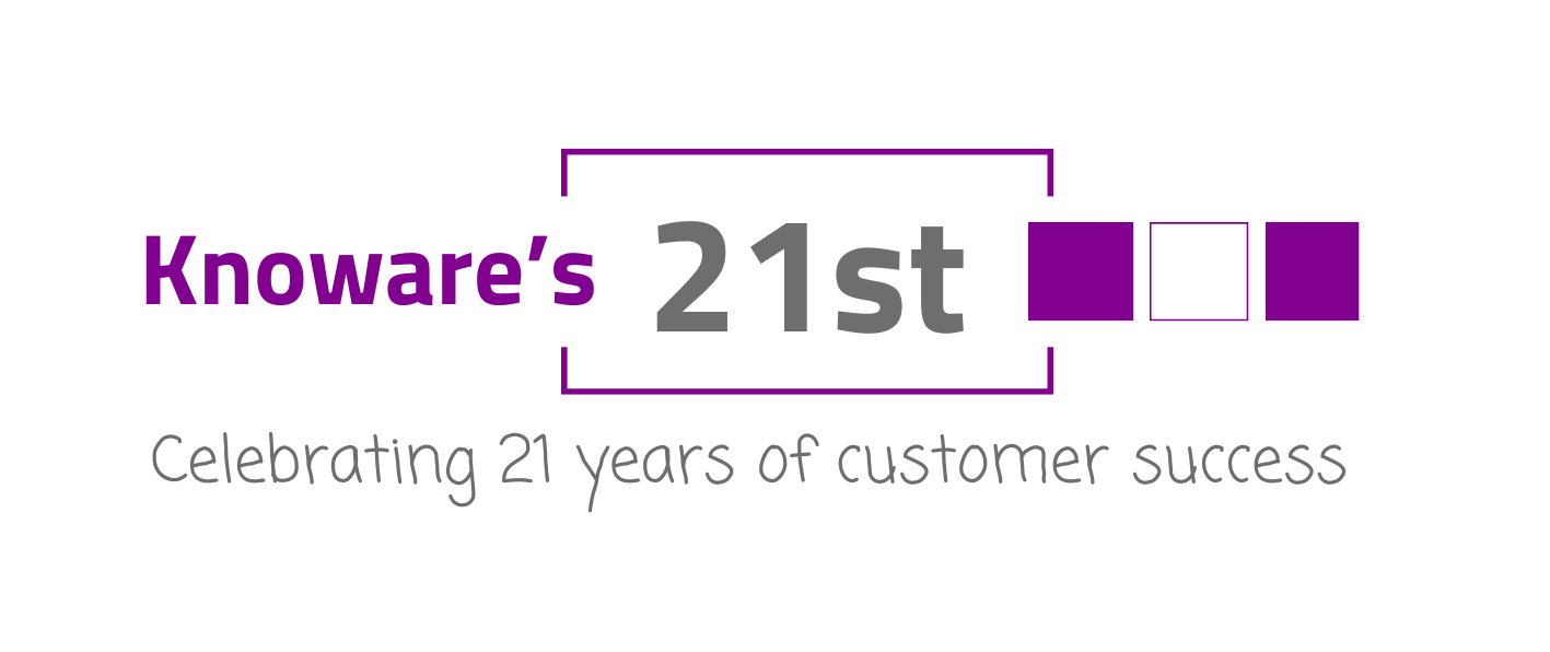 Knoware is 21!